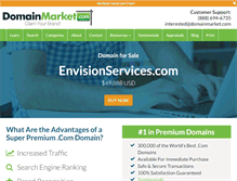 Tablet Screenshot of envisionservices.com